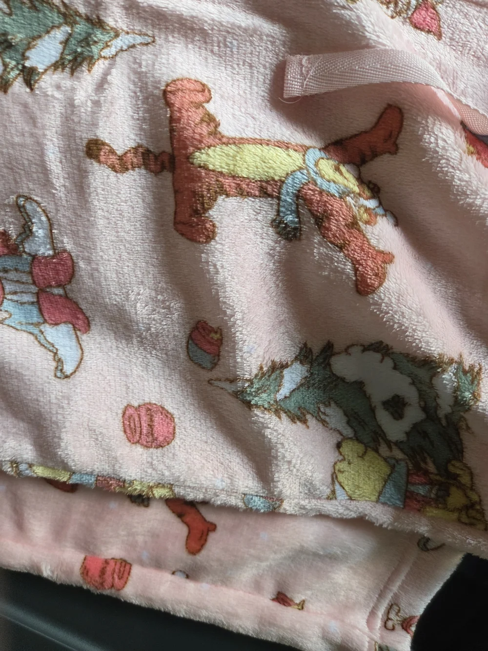 Disney Pink Christmas Pooh & Friends Pajama Pants - Picture 6 of 6
